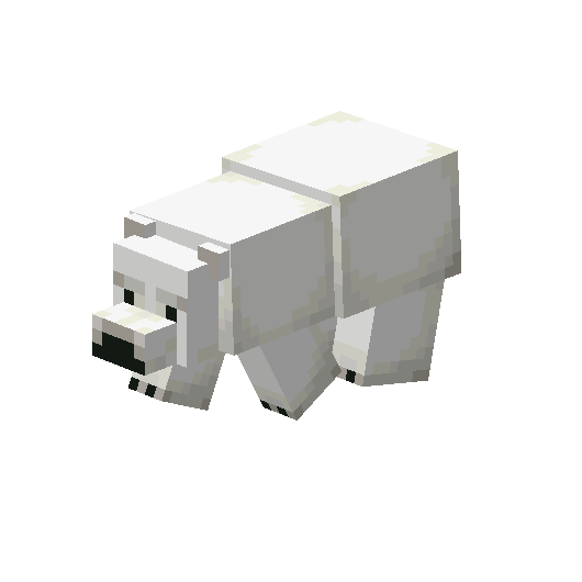 Polar Bear walk animation