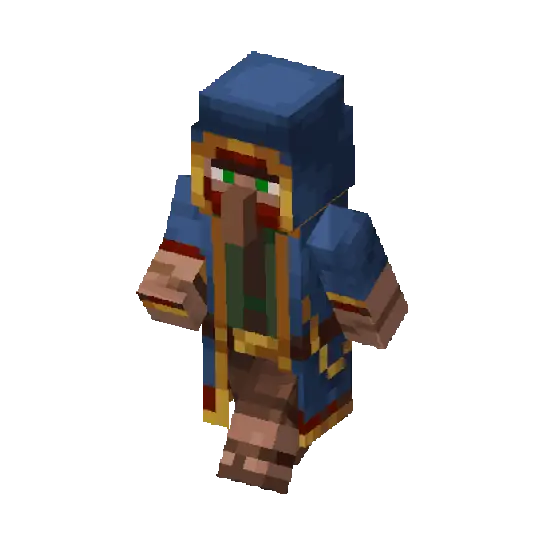 Wandering Trader walk animation