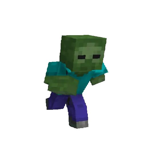 New Zombie walk animation