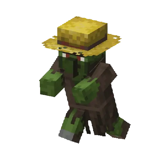 Zombie Villager walk animation