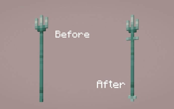 Better Tridents - Before and After