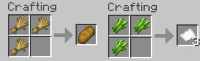 Shapeless Bread and Paper Recipes