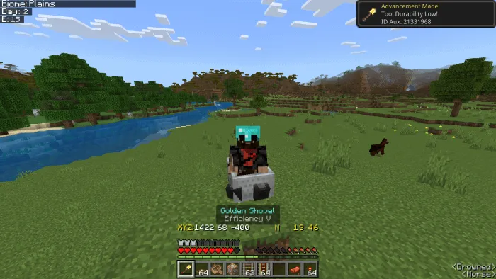 Coordinates HUD (Screenshot 2)