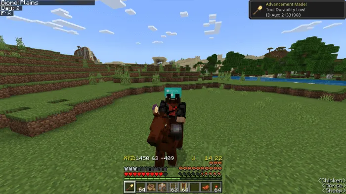 Coordinates HUD (Screenshot 3)