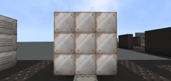 Rusted Metal Wall block