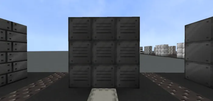 Steel vent block