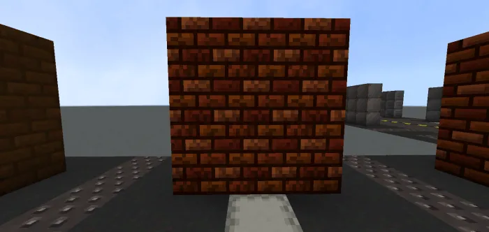 Cracked Factory Brick Block