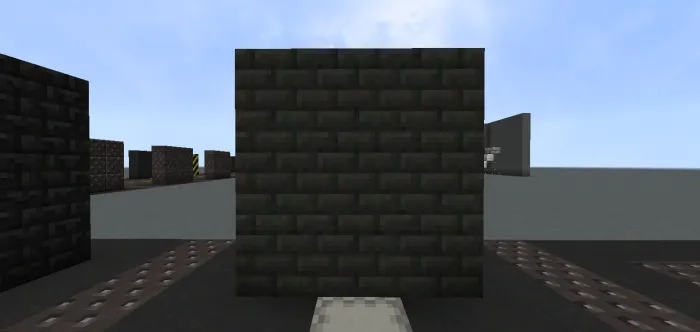 Dirty Ash Brick Block