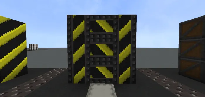 Factory Hazard Pillar Block