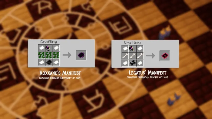 Roxxanes's Manifest and Legatus' Manifest Recipes