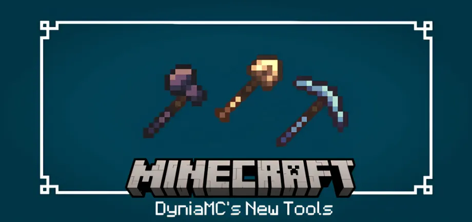 Thumbnail: DyniaMC's New Tools