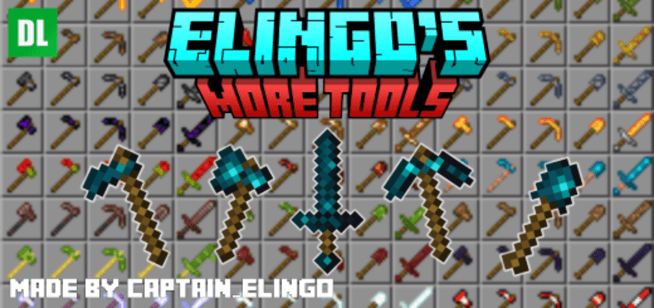 Elingo's More Tools Addon for Minecraft