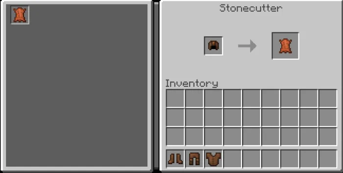 Leather Armor Disarmed Recipe 1