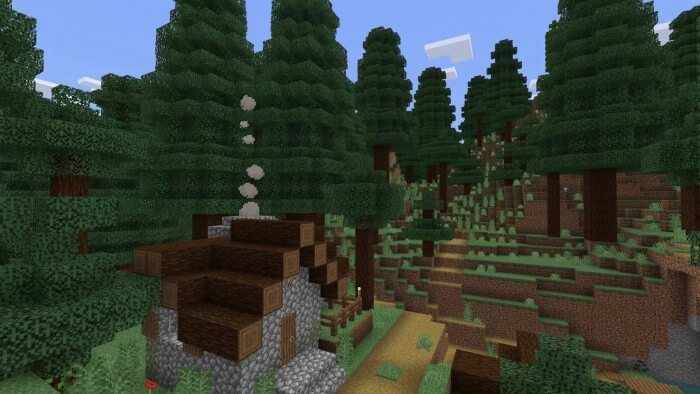 Screenshot of Coniferous Forest