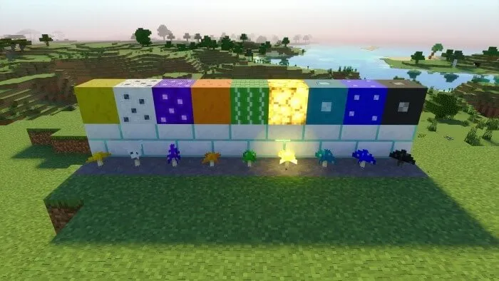 Mushrooms Blocks