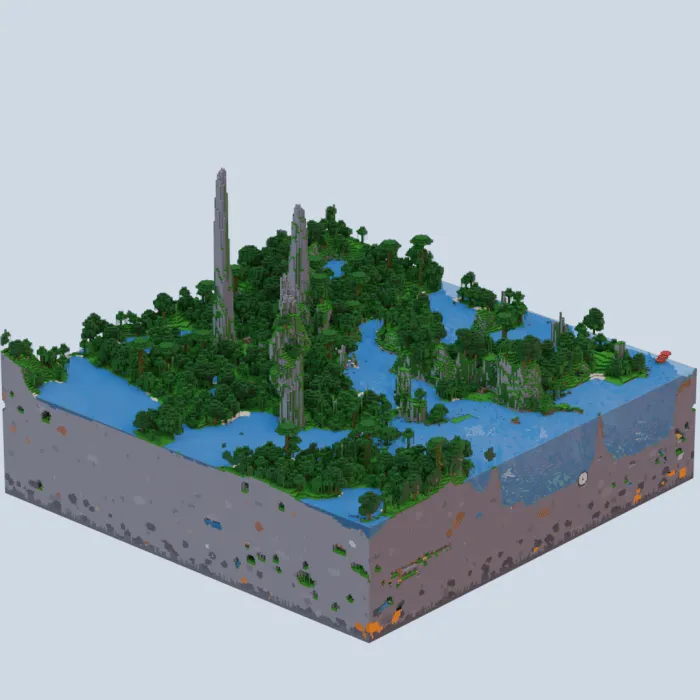 Jungle Pillars Biome