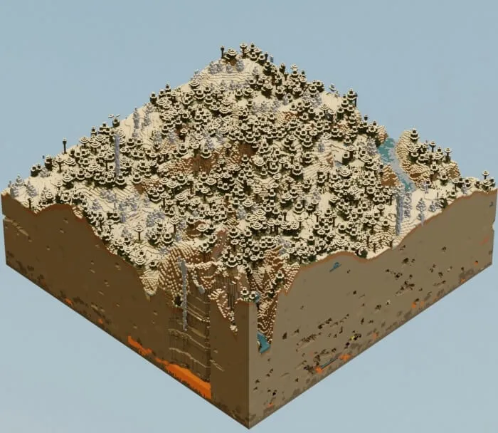 Tiaga Spikes Biome