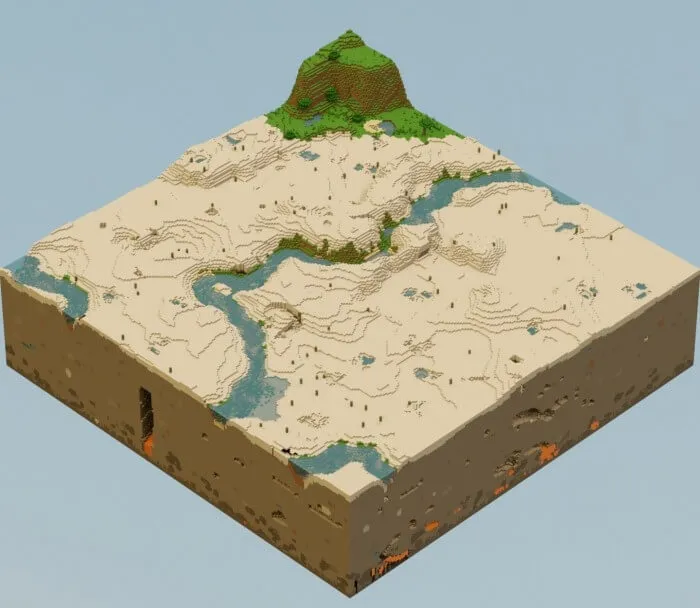 Futuristic Desert Biome