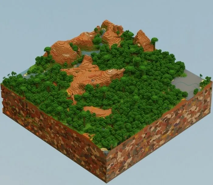 Lush Mesa Biome