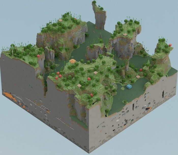 Shattered Swamp Biome