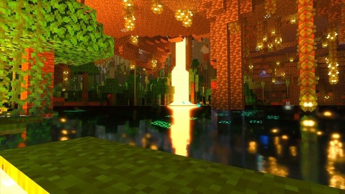 The Underground Jungle Biome (Screenshot 1)