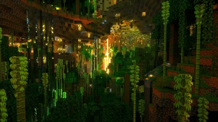 The Underground Jungle Biome (Screenshot 2)