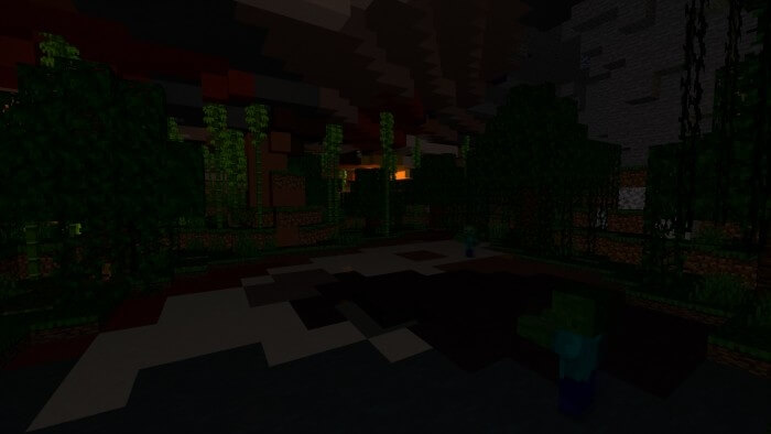 The Underground Lush Mesa Biome (Screenshot 2)