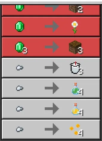 New Wandering Trader Trades
