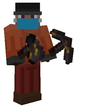 Gilded Netherite Axe & Pickaxe