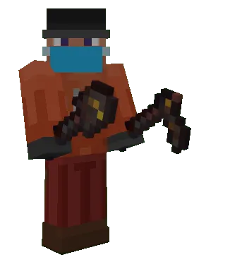 Gilded Netherite Shovel & Hoe