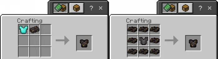 Gilded Netherite Chestplate recipe