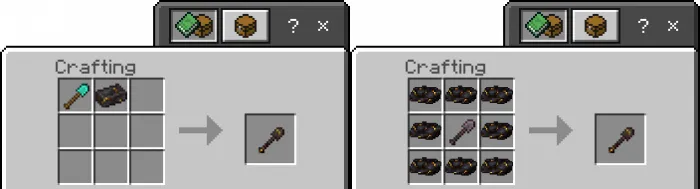 Gilded Netherite Shovel recipe
