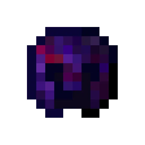 Glowing Obsidian Helmet