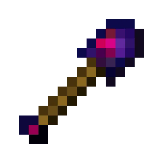 Glowing Obsidian Shovel