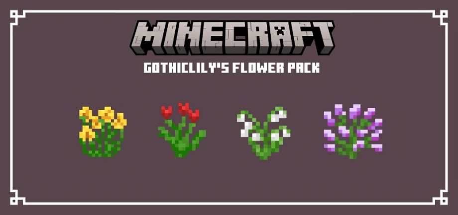 Thumbnail: Gothiclily's Flower Pack