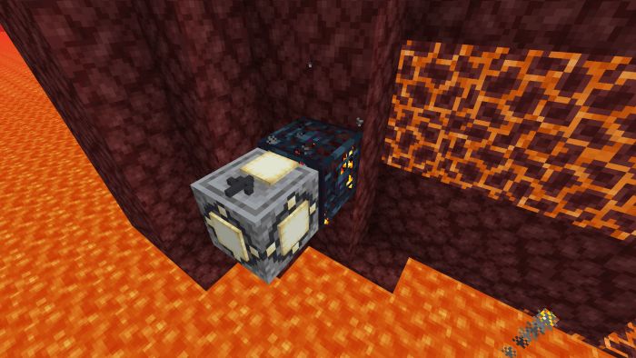 Froglight Farm in Front of the Magma Cube Spawner