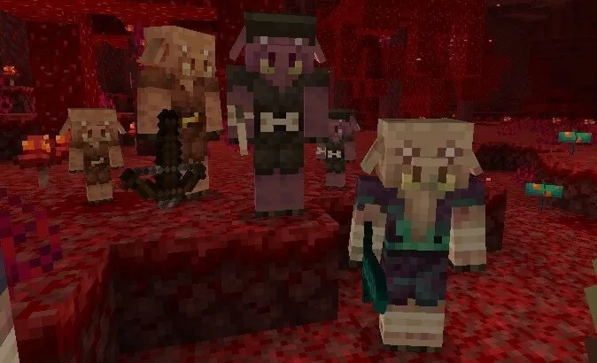 New Piglin Types