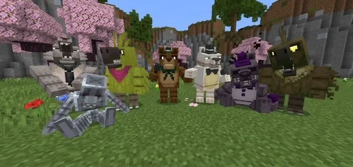 Purpur Guy Summons Animalistic Golems