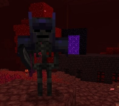 Wither Skeleton with Withered Armor