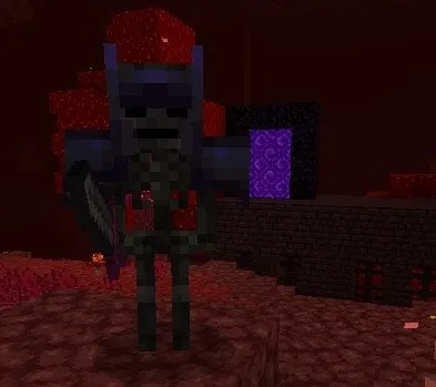 Wither Skeleton with Withered Armor