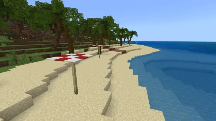 Beach on the Island House map