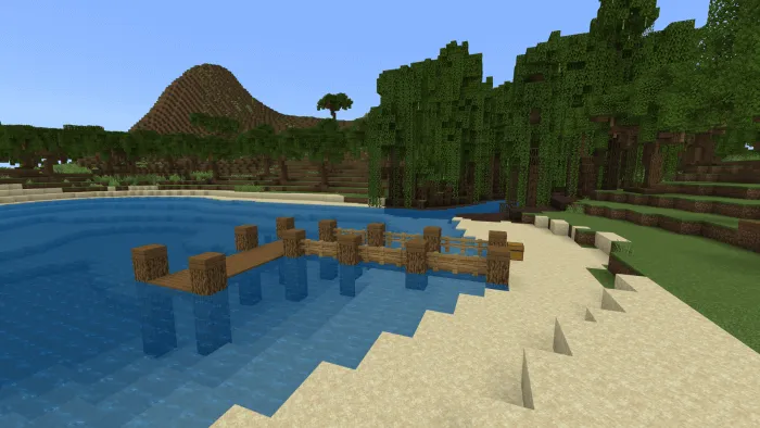 Pier on the beach