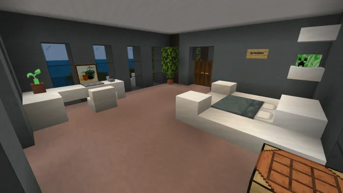 Bedroom in the house