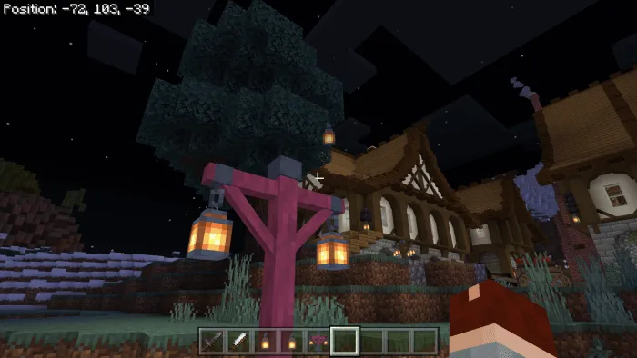 Removing Lanterns from Streetlight