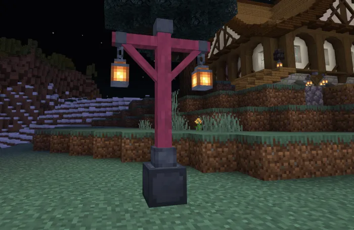 Streetlight with Lanterns