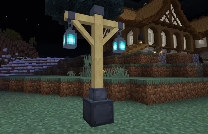 Streetlight with Soul Lanterns