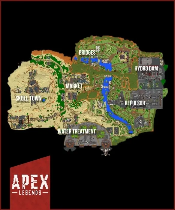 King's Canyon: Minimap