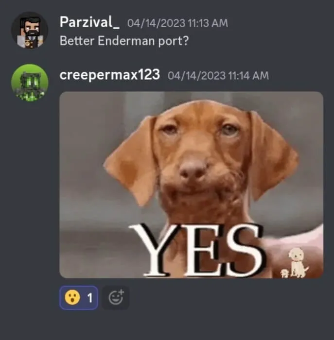 creepermax123's Permisson for Parzival