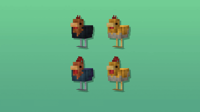 Cluckier Chickens Variants 8