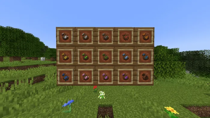 Dye Pouches Textures